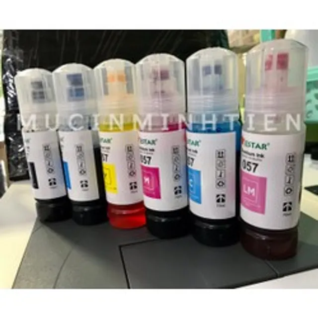 Bộ Mực in Epson EcoTank L8050/L18050 (057BK/C/Y/M/LC/LM) (70ml/chai) - 2937_116590907